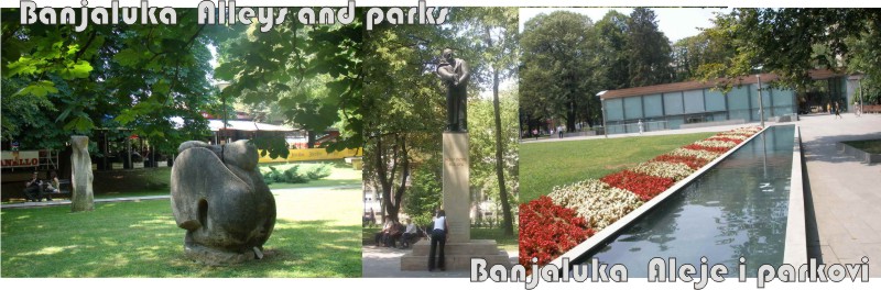 Banjaluka Alleys and parks